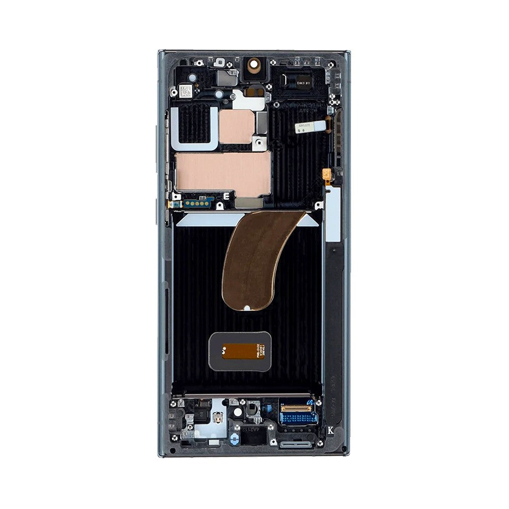 Samsung Galaxy S23 Ultra 5G S918B OLED Screen Replacement Digitizer GH82-30465A (Gold)-Phantom Black Samsung Galaxy S23 Ultra 5G S918B OLED Screen Replacement Digitizer GH82-30465A (Gold)-Phantom Black